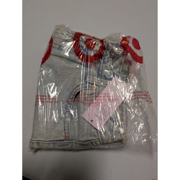 Wild Fable Women's Mini Skirt Low-Rise Denim Light Wash Size 0 - Picture 2 of 3